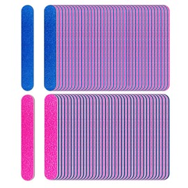 HOUSN Double-Sided Nail Files, Professional Nail File Set, 180/240 Grit, for Nail Care & Styling, Pack of 100