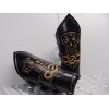 metaldevastation.com KAMPFAR.. LEATHER GAUNTLET THOR'S HAMMER.VIKING BLACK METAL...(MDLG0 - RIGHT,
