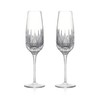 Waterford Lismore Diamond Essence Flute Pair