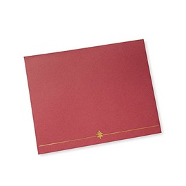 Red Award Certificate Holder - 6 CT