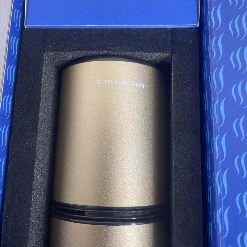Purifair Pro Portable Personal Air Purifier- Color Gold -BRAND New