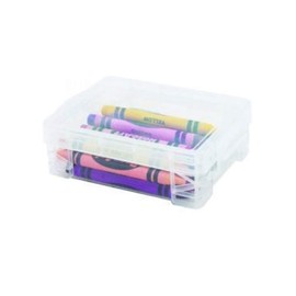 Stackable Crayon Box - Clear (4 Pack)