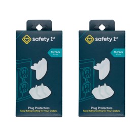 Safety 1st Electrical Outlet Baby Proof Covers, Secure Outlet Plugs, Baby Proofing, 72 Pack