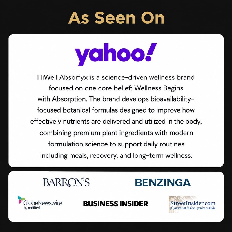 HiWell Absorfyx Methylated Vitamin B Complex with Methylfolate & Methyl