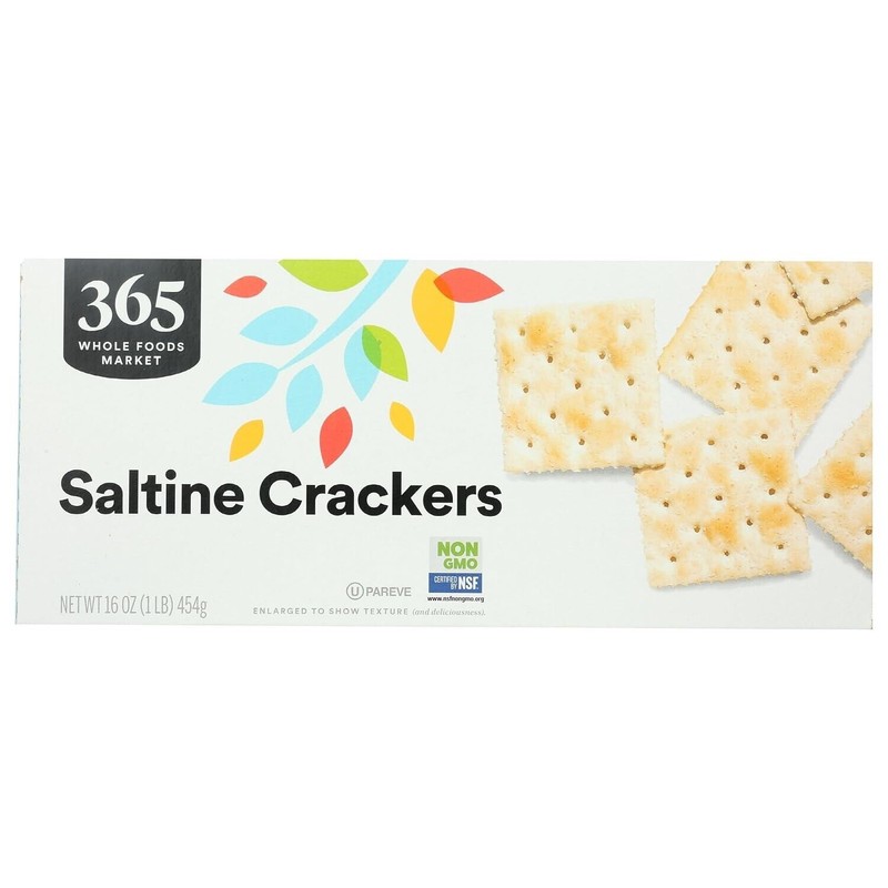 365 by Whole Foods Market, Salted Saltine Crackers, 16 Ounce