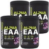 Nutrabio Alpha EAA Cherry Grape Berry Crush, 4 pieces, 444g / 뉴트라바이오 알파 EAA 체리 그레이프 베리 크러쉬, 4개, 444g