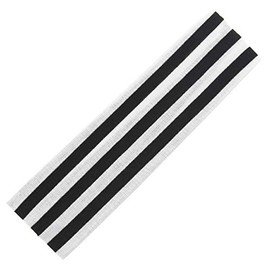 Zac's Alter Ego Black & White Elasticated Lycra Fabric Kylie Stripe Headband