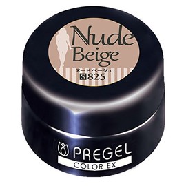 Prigel CE825 Gel Nail Color EX Nude Beige