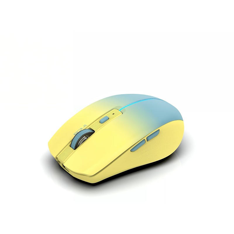 Inca Mouse IWM-511RS 1600 DPI Wrls BT 6D Button Yellow