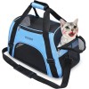 Unbranded Dog Carrier Cat Carrier Soft Sided Mesh Pet Airline