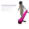 Peakpath 6FT Adjustable&Foldable Gymnastics Balance Beam,Home Gym Equipment,Easy Assembling and