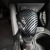 ABS Carbon Fiber Car Gear Shift Knob Cover Interior Trim