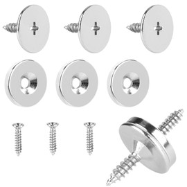 Concealed Magnetic Door Latch Catch Closures Cabinet Hardware Fittings-Suitable for Various Materials for Kitchen Glass Doors Cupboard Metal Magnetic Door Catch Furniture Door Cabinet Barn Latch,4 Set