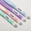 Coopay 4-Piece Large Crochet Hook Set, Sizes 8.0 mm, 10