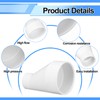 Pushglossy 4" X 2" PVC Pipe Fitting Schedule 40 Compatible