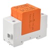 Heschen HS-PV1000 2P 1000VDC 20KA Fire Proof 35mm DIN Rail