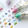 SUPERTOOL Decorative Correction Tape Pen, Cute, Vivid Design Patterns,Letter,for DIY/School/Decoration