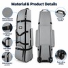 Golf Travel Bag for Club Transport – Heavy-Duty 900D Polyester