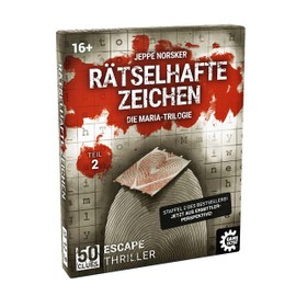 Game Factory 646288 50 Clues Escape Thrillers Play Along Exit Game Puzzle Crime Game Season 2 Mary Trilogy Part 2