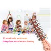 JINGFENG Hand Jingle Bells Hand Sleigh Bells Wooden Shaker Jingle