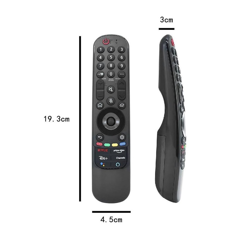 (Pack of 2) Voice Magic Remote Control for LG Remote