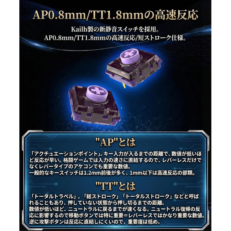 DRMFTG DRM Silent Button Leverless Akakon Silent 1.2 inches (30