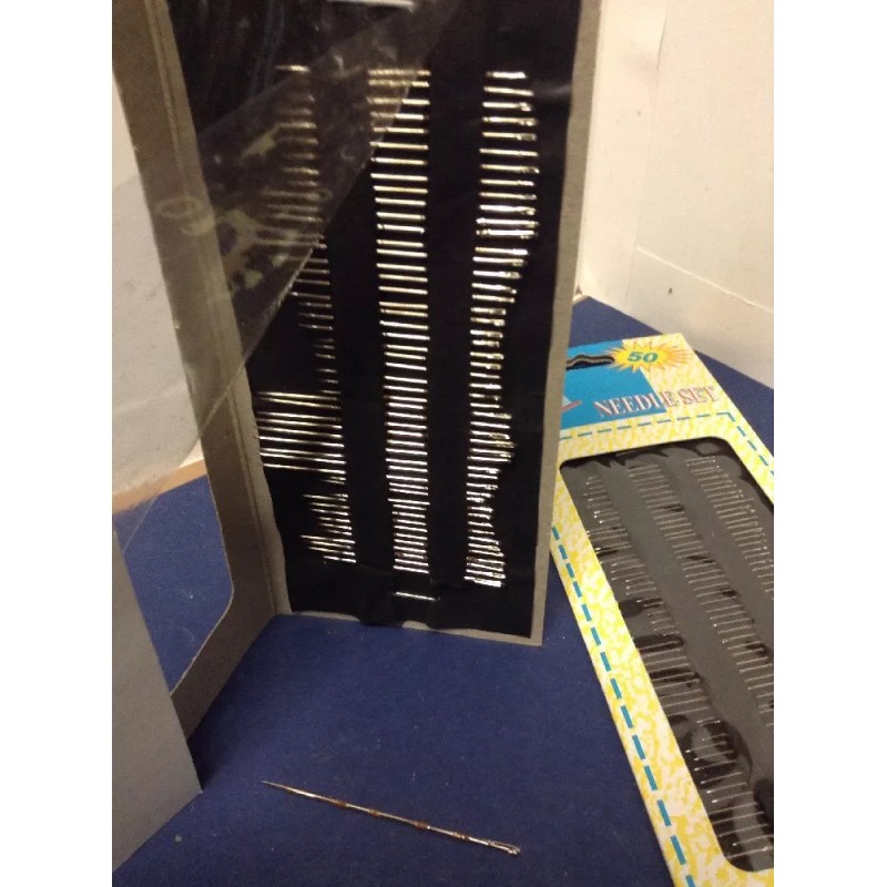 STERLING 100 Sewing Needles new in Pack on Hang Card