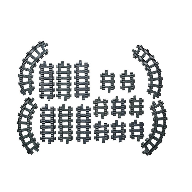 Fisher-Price EZ Play Railway Basic Track - Straights & Curves