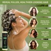 Champú Orgánico Crecimiento Cabello Romero Mujeres Hombres Natural Fortalecer Espesar