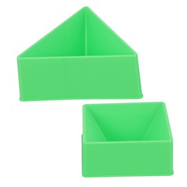 FELTECHELECTR 2pcs Rice Dumpling Molds Triangle Zonzi Molds for Making Rice Pudding Reusable Compact Design Easy to Use for Festivals
