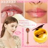 2PCS Bee Lip Balm,Hydrating Honey Pot Lip Balm with Stick,Non-Greasy