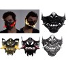 BEYOND MASQUERADE Oni Samurai Mask Half Face Japanese Warrior Mask