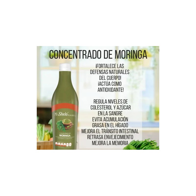 Concentrado De Moringa, Rico En Vitaminas