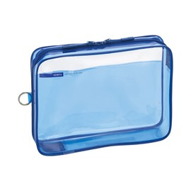 LIHIT LAB Clear Box Case A5 Indigo Blue SOERU F8200-11