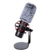 YOUSHARES QuadCast Mic Windscreen, Furry Wind Cover Compatible with HyperX