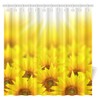 CTIGERS - Cortina de ducha de verano, diseño de girasoles