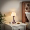 URLIGHTS Waterproof Rechargeable Table Lamp for Shower & Outdoor, Cordless