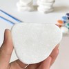 Pebbles for Painting, Bulk White Rock Painting Kit 12PCS Irregular