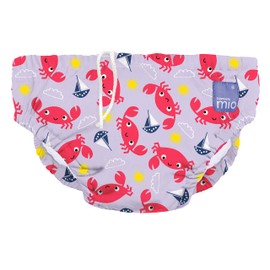 Bambino Mio Revolutionary Reusable Swim Nappy for Babies and Toddlers, Boys and Girls, Crab, L, 1–2 Years