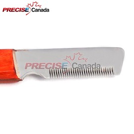 PRECISE CANADA: PROFESSIONAL DOG STRIPPING KNIFE GROOMING TOOL, SHARP TOOTH, FOR TERRIERS, RIGHT-HANDED