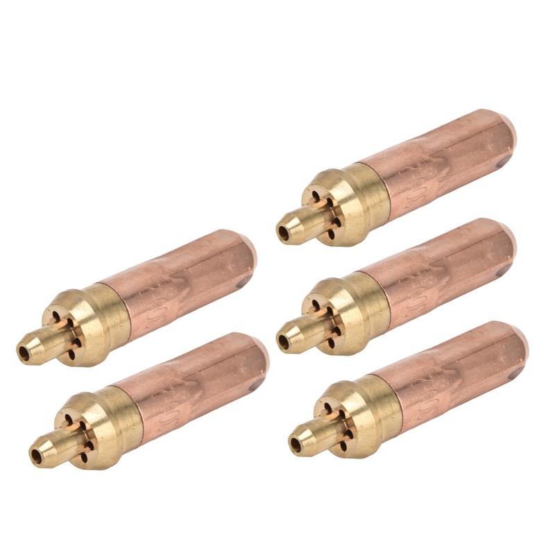 5Pcs Acetylene Cutting Torch Tips Nozzle Ring Shape Consumable Accessories
