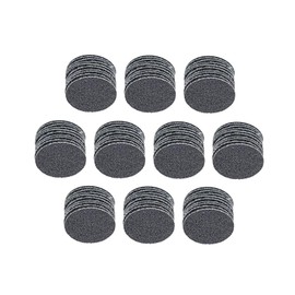 TA-VIGOR 100Pcs 25mm Wet and Dry Sanding Discs, 100 Grit 1 Inch Hook and Loop Sandpaper Electrostatic Sand Planting Silicon Carbide Sanding Discs