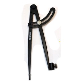 Groz 01551 8" Wing Compass, powder coated finish