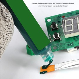 6PCS Solder Mask Ink, UV Light Curing Solder Mask Ink Soldering Mask Ink PCB Solder Resist Ink High Insulation Soldering BGA Repair Paint Solder Mask Ink Resistance Oil