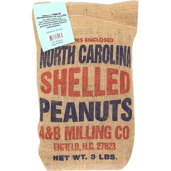 Aunt Rubys, Peanuts Raw Shelled, 48 Ounce