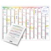 TOBJA A3 Wall Calendar 2026 Year Planner with Large Fields