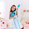 Hape Kid’s Wooden Toy Ukulele | 21 Inch Wooden Ukulele