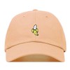 Bananas Baseball Hat, Embroidered Dad Cap, Unstructured Soft Cotton, Adjustable