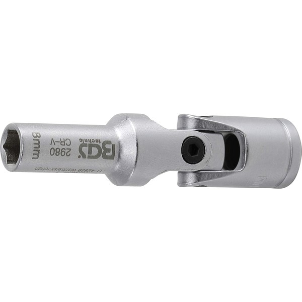 BGS 2980 | Glow Plug Joint Socket, Hexagon | 10 mm (3/8") Drive | 8 mm