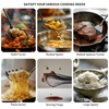 304 Stainlss Steel Matte Kitchen Utensils Set, 11 Pcs Long